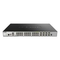 conmutador d-link dgs-3630-28pc l3 gestionado poe apilable