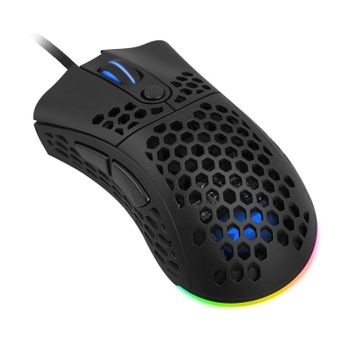 Ratón 1Life con cable 6400 DPI RGB ultraligero botones extra grandes