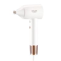 adler hair dryer  superspeed ad 2272  1800 w  number of temperature settings 3  ionic function  white