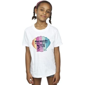 Disney Camiseta The Little Mermaid Fun para niña