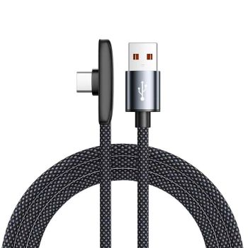 Cable USB-A a Type-C de 6A 100W para carga rápida y transmisión de datos, núcleo de cobre más grueso, longitudes 1 m/1,5