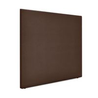 cabecero de tela aqualine liso hasta el suelo 135x120cm camas 120135 - marron