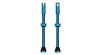 valvulas tubeless cnc peaty s 80mm turquesa