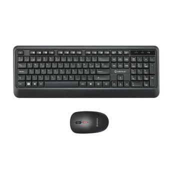 Teclado UNYKAch Combo UK39 Wireless de membrana con ratón óptico DPI ajustable