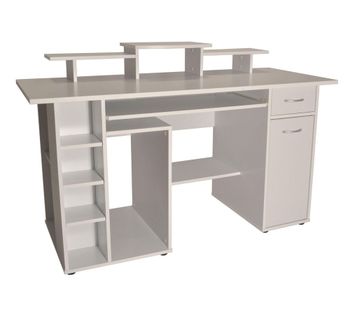 ALPHASON San Diego Desk - White, White