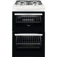 zanussi zcg43050wa 55 cm gas cooker - white white