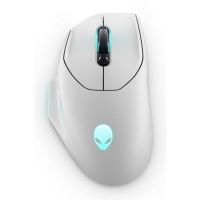 raton dell alienware aw620m inalambrico 26000 dpi blanco rgb 7 botones