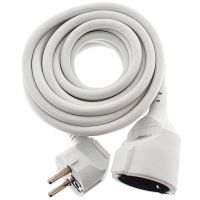 eurobric 76581 prolongador 2m blanco