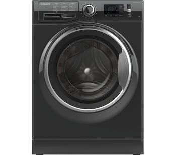 Hotpoint ActiveCare NM11 946 BC A UK 9 kg 1400 Spin Washing Machine - Black, Black