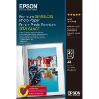 papel fotografico epson premium semi-brillo a4 20 hojas