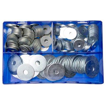 Box Of 250 Assorted Repair Washers (M6,M8.M10)