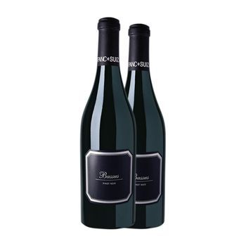 Hispano-suizas Vino Tinto Bassus Utiel-requena Crianza 75 Cl 13.5% Vol. (pack De 2 Unidades)