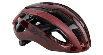 Casco spiuk profit rojo oscuro mate