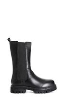 botin mujer 34 de piel con elastico black