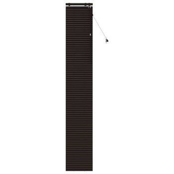 Persiana Veneciana Marrón Oscuro 50 X 250 Cm 35 Mm Vidaxl