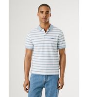 pepe jeans para hombre pm542305 polo river azul s casual algodon manga corta