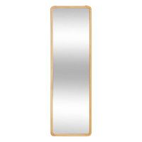 espejo rectangular kim wood 116x35cm
