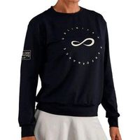 sudadera endless inner tech negro dorado