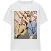 star trek tops y camisetas classic duo para mujer