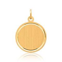 colgante de plata 925 dorado grabable