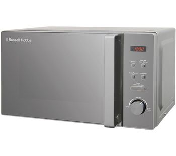 RUSSELL HOBBS RHM2076S Solo Microwave - Silver, Silver