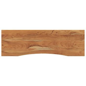 Tablero De Mesa | Tablero Escritorio Rectangular Madera Acacia 160x50x2,5 Cm
