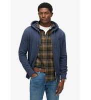 superdry para hombre m2014128a sudadera essential zip marino s casual algodon