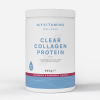 clear collagen powder tub - 650g - arandano y frambuesa