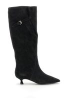 botas tubo de ante con hebilla black 39