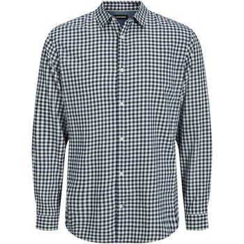 Jack & Jones Camisa manga larga 12181602 JJEGINGHAM TWILL SHIRT L/S NOOS CLOUD DANCER para hombre