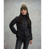 blauer para mujer 25wbldc03095 plumifero de ondas camelia negro m casual poliamida