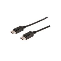 cable displayport assmann electronic 1 m macho a macho negro