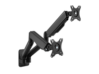 soporte de pared orientable equip para 2 pantallas de 17-32 brazo 564mm muelle de gas hasta 9kg