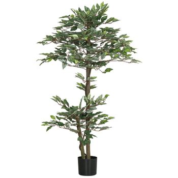Ficus artificial 15x15x150 cm verde