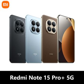 Xiaomi Redmi Note 15 Pro Plus 5G, NFC, 12 512GB, Pantalla AMOLED 1.5K de 6.83 pulgadas, 120 Hz, Cámara de 200 MP, Batería de 6500 mAh, IP68