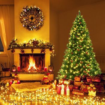 Árbol De Navidad Artificial De 200 Cm Árbol De Navidad Con 1100 Ramas Y Árbol Artificial De Primera Calidad Verde