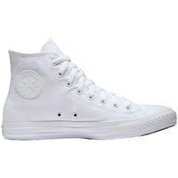 converse deportivas moda baskets chuck taylor all star hi blanc monochrome para mujer