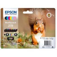 epson squirrel tinta multipack 6 colores 378 claria photo hd ardilla