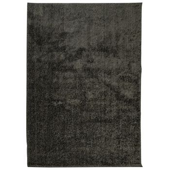 Alfombra Pelo Largo Aspecto Brillante Istan Antracita 140x200cm Vidaxl