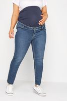 bump it up maternity vaqueros azules mom mujer curvy y tallas grandes bump it up