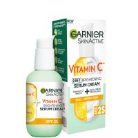 garnier vitamin c serum cream with 20 vitamin c and spf25 50ml