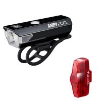 cateye ampp 200viz 100 light set