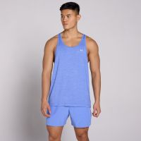 camiseta de tirantes tempo jaspeada para hombre de mp - azul aciano - xxxl