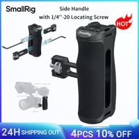 empunadura lateral smallrig con tornillo de fijacion de 14-20 intercambiable izquierda y derecha ajustable verticalmente hasta 43 mm para sony y canon 5950