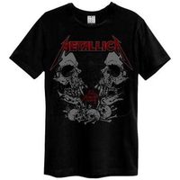 metallica camiseta birth school para hombre