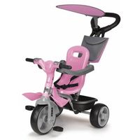 feber - triciclo baby plus music rosa