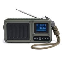 xsquo useful tech smart radio xplorer r radio digital 3 en 1 con linterna led altavoz bluetooth 8w fm usb-c microsd aux r resistente y compacta para camping emergencias y exteriorideal para