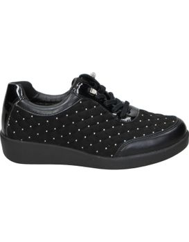 Zapatos Con Cuña Negros Doctor Cutillas 38611 Para Mujer 36