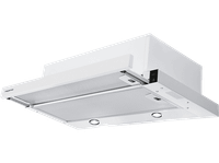 campana telescopica - mepamsa superline 60 v2 2 niveles de ventilacion 380mh cm ancho blanco