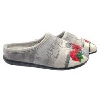 Neles Pantuflas Ir por casa señora 4310.685 gris para mujer